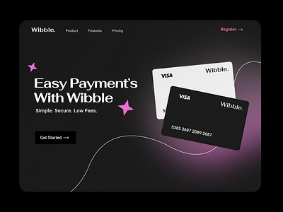 Mobile Banking Website Design