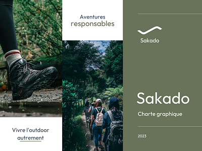 Sakado#2 - Charte Graphique branding design graphic design graphisme sakado