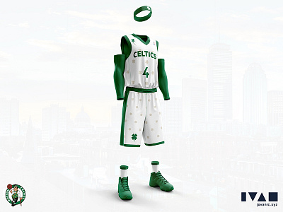 Boston Celtics - Home jersey redesign