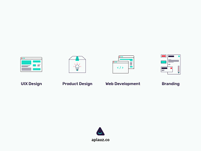 Icons for Aplauz.co brand branding icon set icons illustration linear icons ui ui design user experience user interface ux website