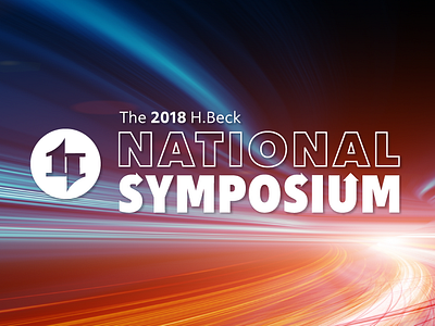 HBeck National Symposium Event Logo brand branding design eventlogo logo logodesign typogaphy vector