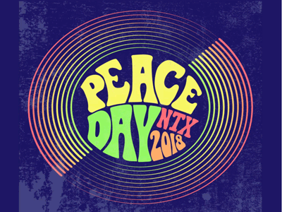 Peace Day NTX 2018 Event Logo Animation animation design eventlogo gif graphicdesign logo logodesign vector
