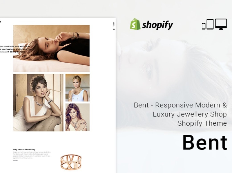 Bent Luxury Jewelry Shopify Theme