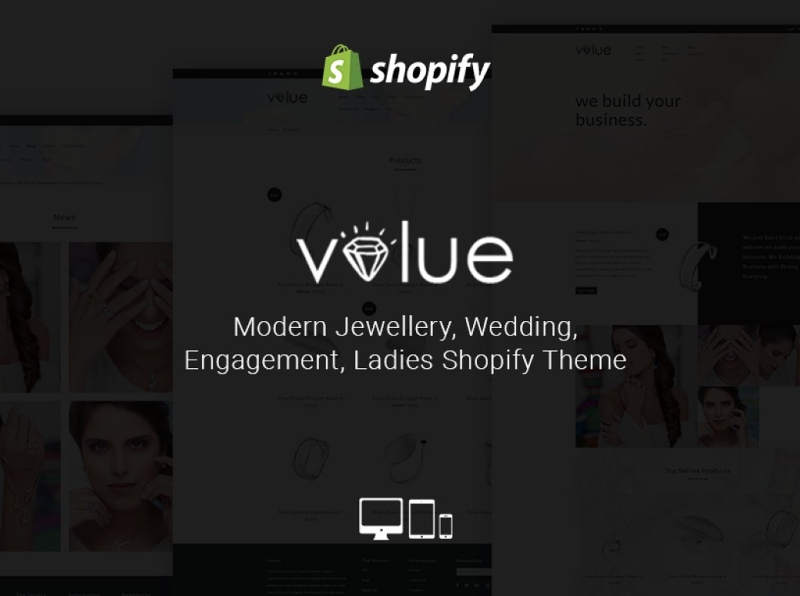 Value Jewelry Shopify Theme 3d accessories accessories shopify theme animation app branding design fashion shopify theme graphic design illustration jewelry shopify theme logo motion graphics responsive responsive shopify theme shopify shopify theme theme ui value shopify theme