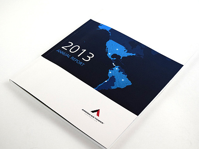 Annual Report - American Tower Corporation annual report illustrator indesign print