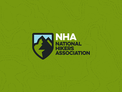 National Hikers Association branding logo