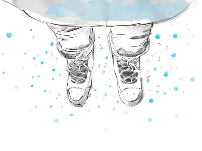 Trip to Iceland doodle iceland shoes snow trip winter