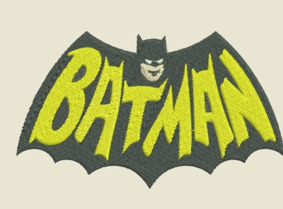 Batman Embroidery design batman design embroidery logo marvel vector