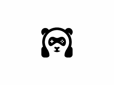 Panda Gaming game pad graphic design
