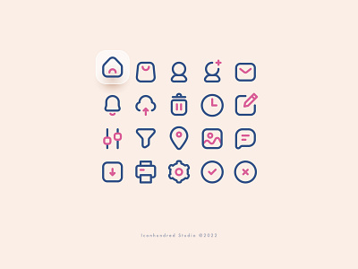 Basic UI Icon Set