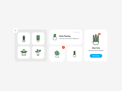Planting Icon Set app branding design icon icon design icon pack icon set illustration interface mobileapp ui ux