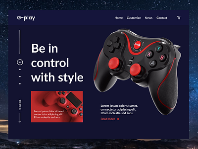 G-play landing page