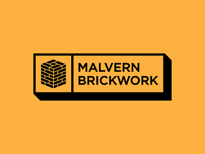 Malvern Brickwork branding construction corporate identity freelance freelance project graphic design identity logo logo design