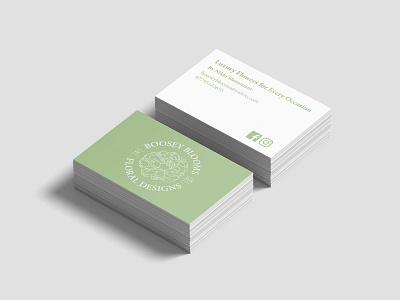 Boosey Blooms Business Card