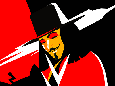 V for Vendetta bitcoin gary stake vector art vendetta