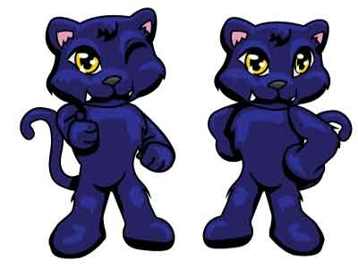 Panther animal character feline illustration illustrator mascot panther pose