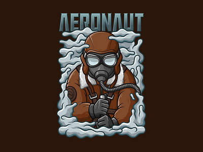 Aeronaut aeronaut aviator pilot retro t shirt