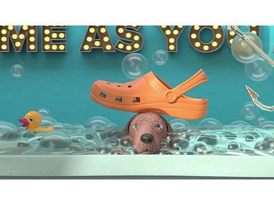 Come As You Are 3d 3d animation 3d motion animation cinema 4d crocs