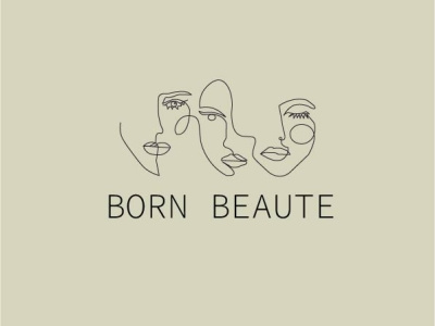 Beaute branding design icon illustration logo vector