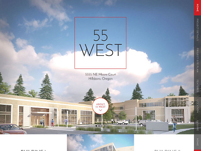 55 West Web Design css design html5 web wordpress