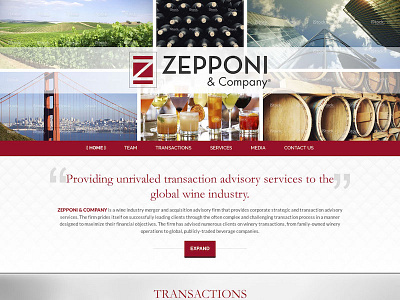 Zepponi and Company Web Design design html5 javascript web website wordpress