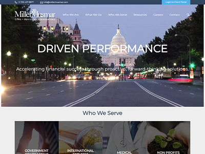 Miller Musmar responsive web design wordpress