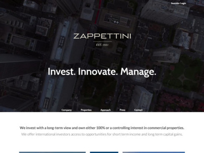 Zappettini design responsive web design wordpress