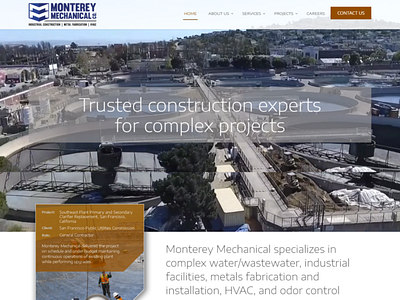 Monterey Mechanical responsive web design wordpress