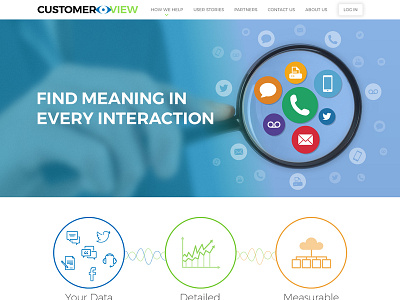 Customer View web design website wordpress