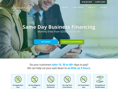 Stonebridge Financial Services web design website wordpress