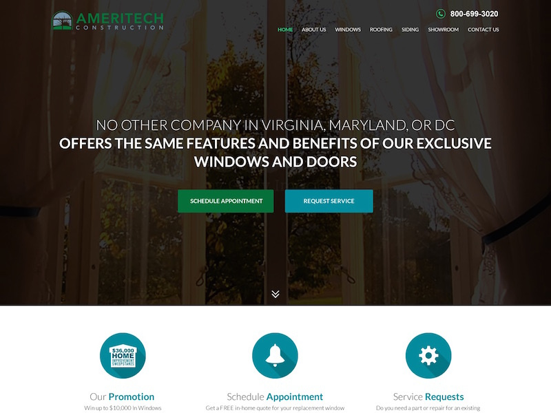 Ameritech responsive design web design wordpress