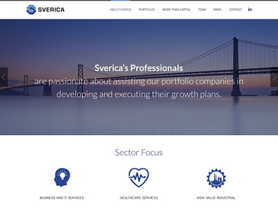 Sverica design responsive web design website wordpress