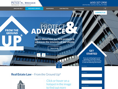 Brewer Firm design responsive web web design website wordpress