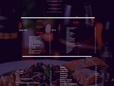 menu card (my work ) branding graphic design logo