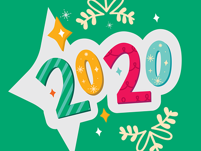 2020 Whomst? ✨ Shot 4 2020 branding coronavirus design graphic design greeting card holiday card illustration typography