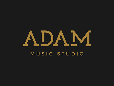 Adam Music Studio Logo