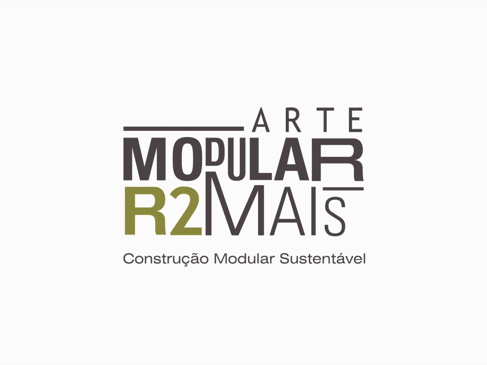 Logo Animation - ArteModularR2Mais animation logo motion graphics
