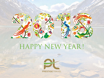 Pakistani Truck Art Inspired New Year Poster