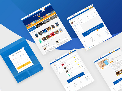 UI Design for eBook selling website audiobook ebook ecommerce kindle ui uidesign userinterafce ux website design