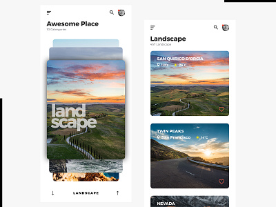 Awesome Places - UI Design