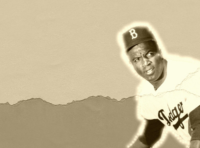 Jackie Robinson Edited Pic MLB THE SHOW 21 graphic design