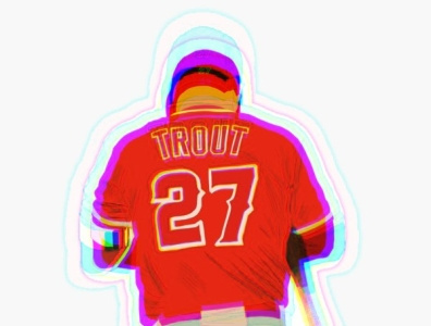 Mike Trout Edited Profile Pic