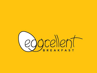 Eggcellent Breakfast branding breakfast clean design esolz esolzlogodesign logo logo design professional simple typography