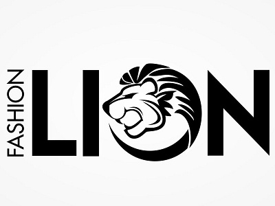 Fashion Lion black and white branding clean creative design esolz esolzlogodesign innovation logo logo design professional simple typography vector