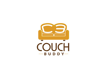 Couch Buddy branding clean design esolz esolzlogodesign illustration logo logo design professional simple typography vector