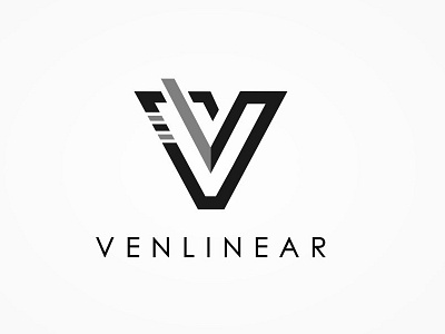 Venlinear branding clean design esolz esolzlogodesign illustration logo logo design professional simple typography