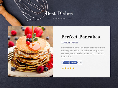 Mealdit - Home Page Design