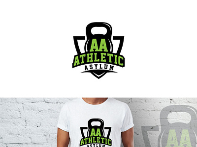 Athletic Asylum clean icon illustration illustrations logo professional simple typography ui ux vector