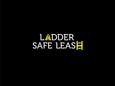 Ladder Safe Leash branding esolz esolzlogodesign icon illustration logo design symbol typography vector