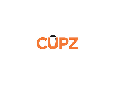 Cupz branding cafe clean coffee esolz illustration logopdesign professional typography vector